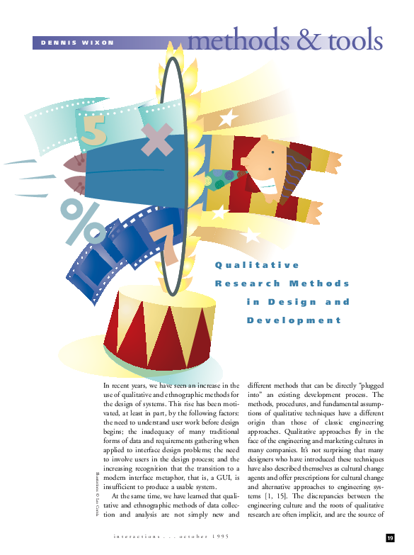 (PDF) Qualitative research methods in design and development