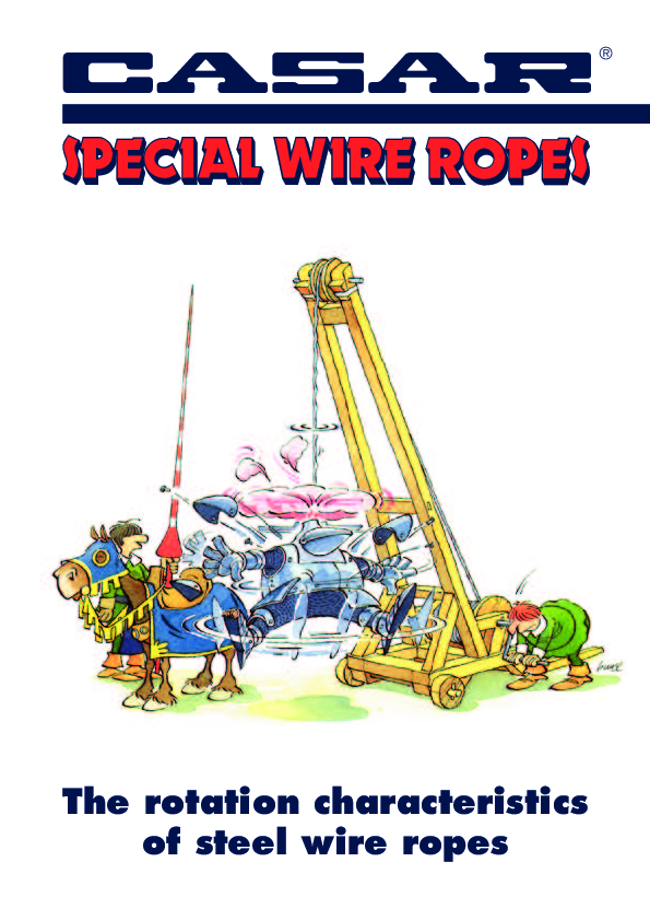 (PDF) The rotation characteristics of steel wire ropes