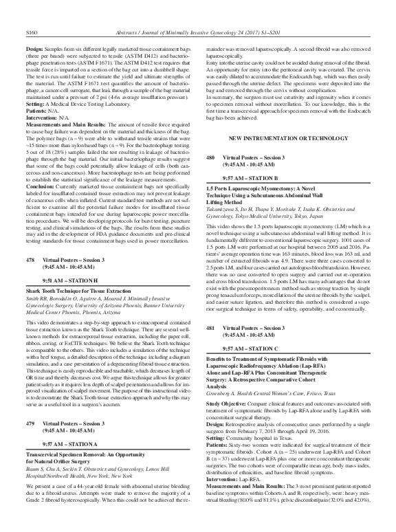 (PDF) Transcervical Specimen Removal: An Opportunity for Natural ...
