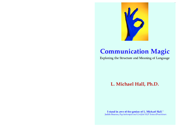 (PDF) Communication Magic: Exploring the Structure and Meaning of Language