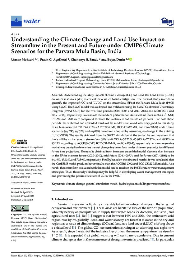 (PDF) Understanding the Climate Change and Land Use Impact on ...