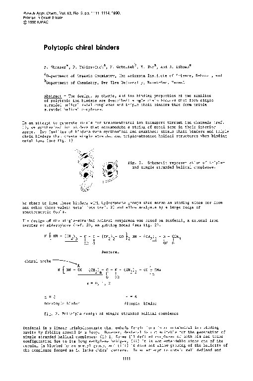 (PDF) Polytopic chiral binders