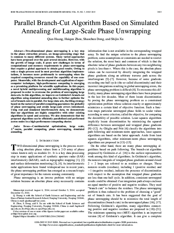 (PDF) Parallel Branch-Cut Algorithm Based on Simulated Annealing for ...