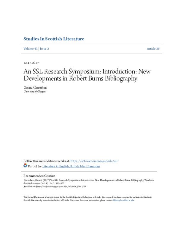 (PDF) An SSL Research Symposium: Introduction: New Developments in ...