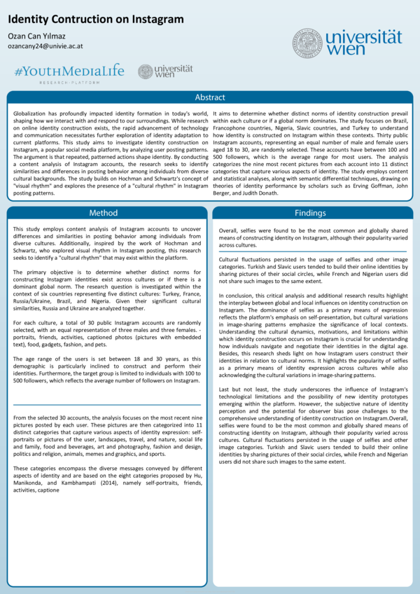 (PDF) Identity Construction on Instagram