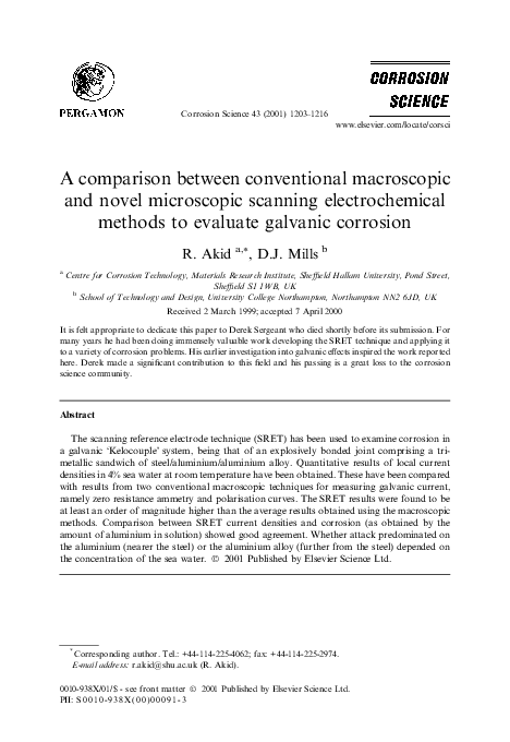 (PDF) A comparison between conventional macroscopic and novel ...