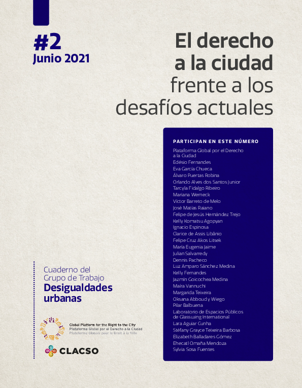 (PDF) El derecho a la ciudad frente a los desafíos actuales - Cuaderno ...