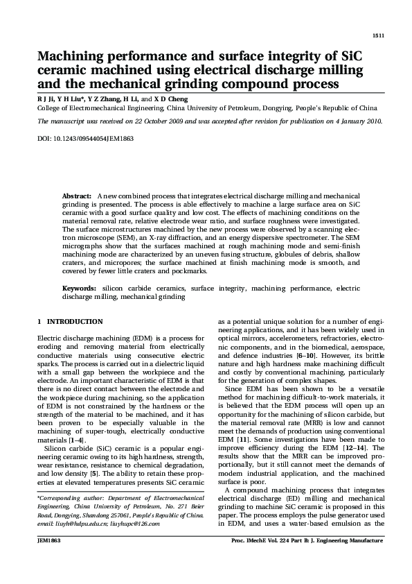 (PDF) Machining Performance and Surface Integrity of AISI D2 Die Steel ...