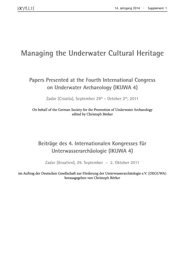 (PDF) Archaeological Impact Assessments (AIA) in underwater ...