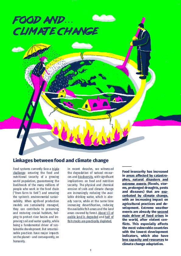 (PDF) Food and Climate Change