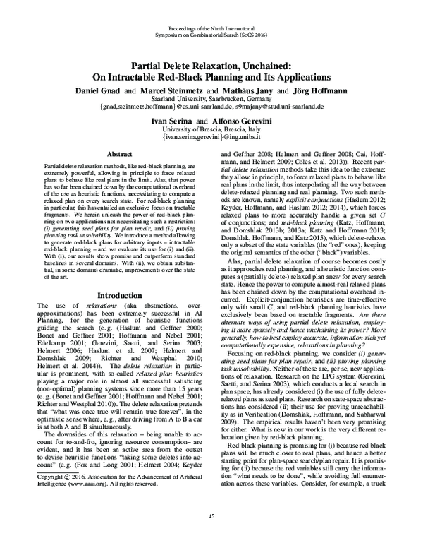 (PDF) Partial Delete Relaxation, Unchained: On Intractable Red-Black ...