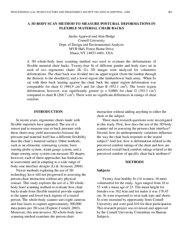 (PDF) A 3d body scan method to measure postural deformations in ...