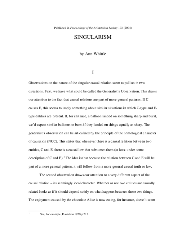 (PDF) Singularism