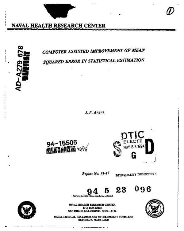 (PDF) Computer-assisted improvement of mean squared error in ...