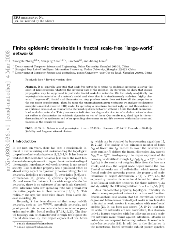 (PDF) EPJ manuscript No