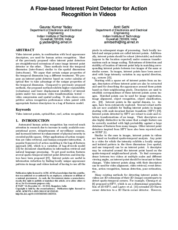 (PDF) A Flow-based Interest Point Detector for Action Recognition in Videos