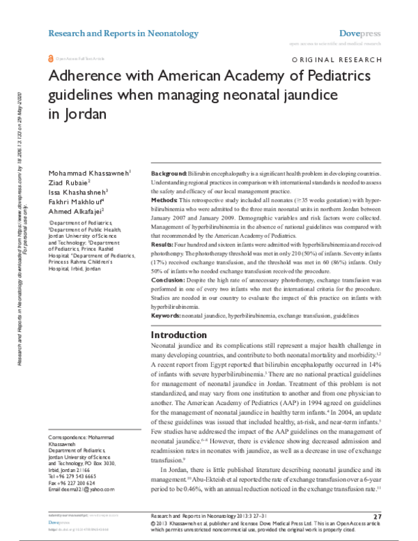 AMERICAN ACADEMY OF PEDIATRICS GUIDELINES CLINICAL GUIDELINES visual data 7