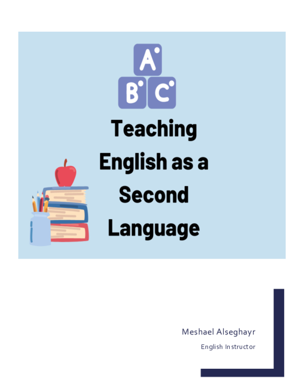 (PDF) Teaching English as a Second Language