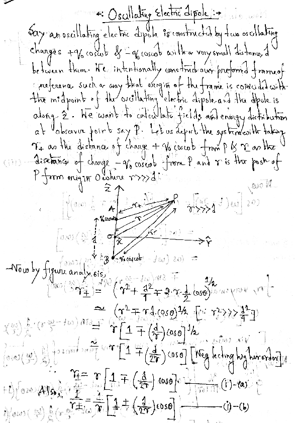 (PDF) Oscillating Electric Dipole