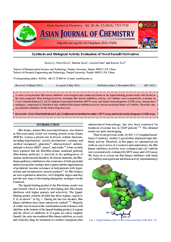 (PDF) Synthesis and Biological Activity Evaluation of Pyrazole–1,2,4 ...