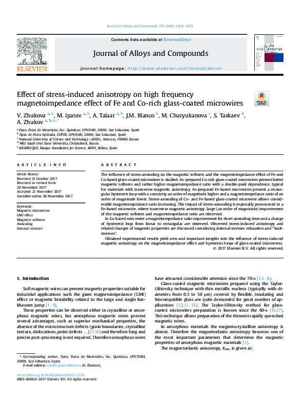 (PDF) Effect of stress-induced anisotropy on high frequency ...