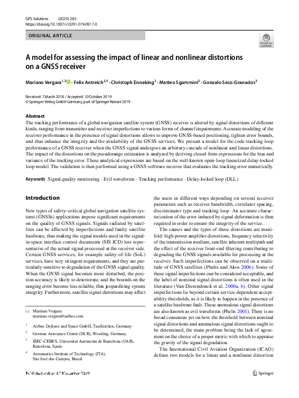 (PDF) A model for assessing the impact of linear and nonlinear ...