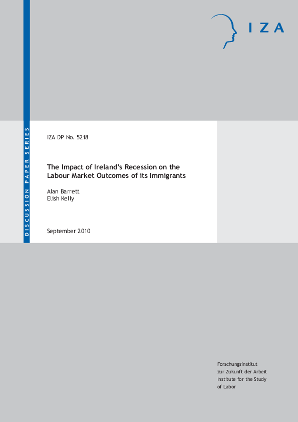 (PDF) The Impact of Ireland’s Recession on the Labour Market Outcomes ...