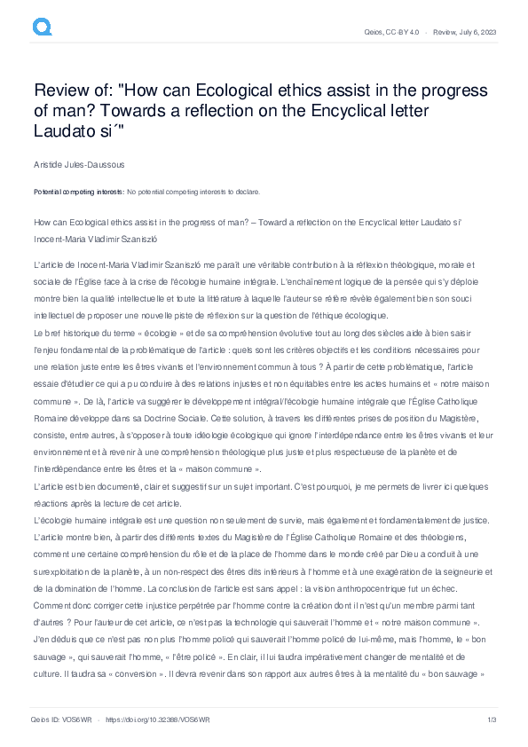 (PDF) Review of: 