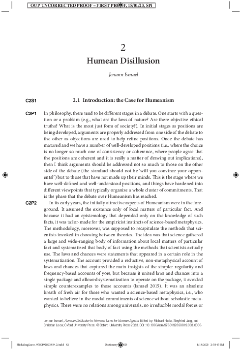 (PDF) Humean Disillusion