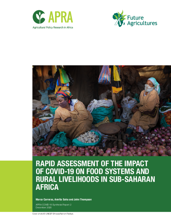 (PDF) Rapid Assessment of the Impact of Covid-19 on Food Systems and ...