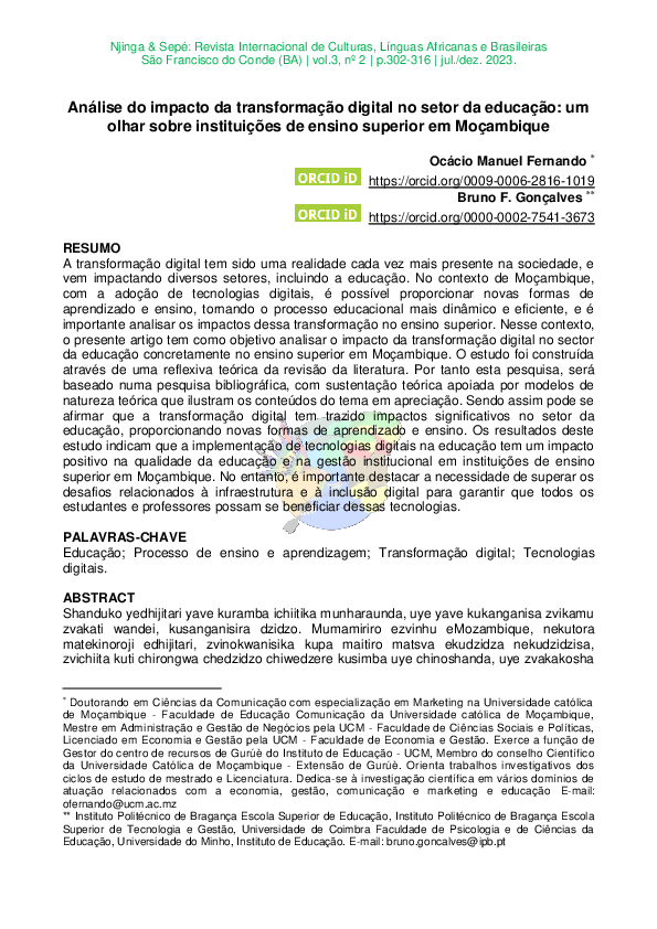 (PDF) Análise do impacto da transformação digital no setor da educação ...