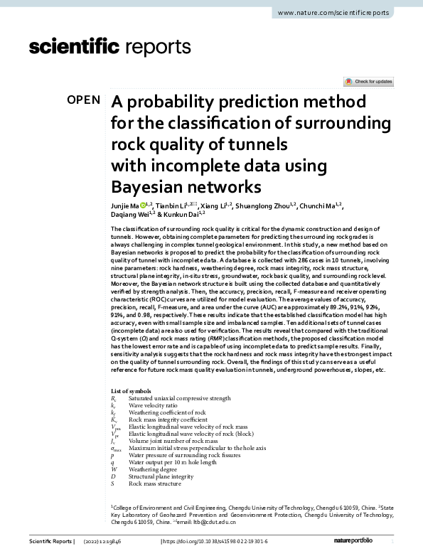(PDF) A probability prediction method for the classification of ...