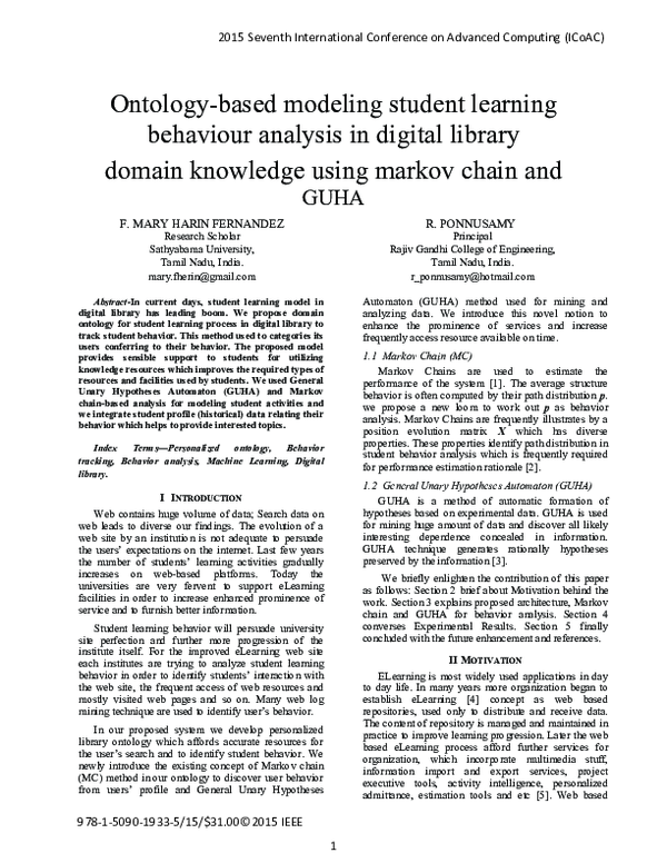 (PDF) Ontology-based modeling student learning behaviour analysis in ...