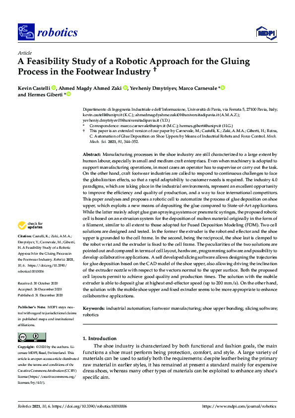 (PDF) A Feasibility Study of a Robotic Approach for the Gluing Process ...