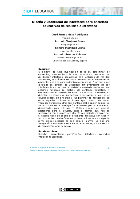 (PDF) Usability and design for augmented reality learning interfaces