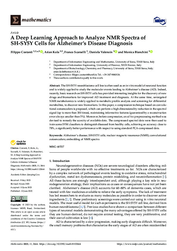 (PDF) A Deep Learning Approach to Analyze NMR Spectra of SH-SY5Y Cells ...