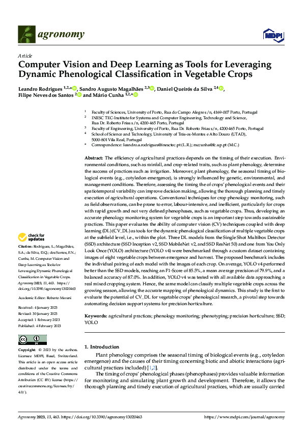 (PDF) Computer Vision and Deep Learning as Tools for Leveraging Dynamic ...