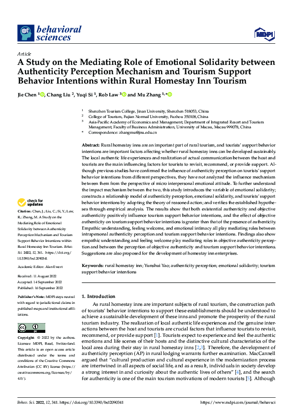 (PDF) A Study on the Mediating Role of Emotional Solidarity between ...