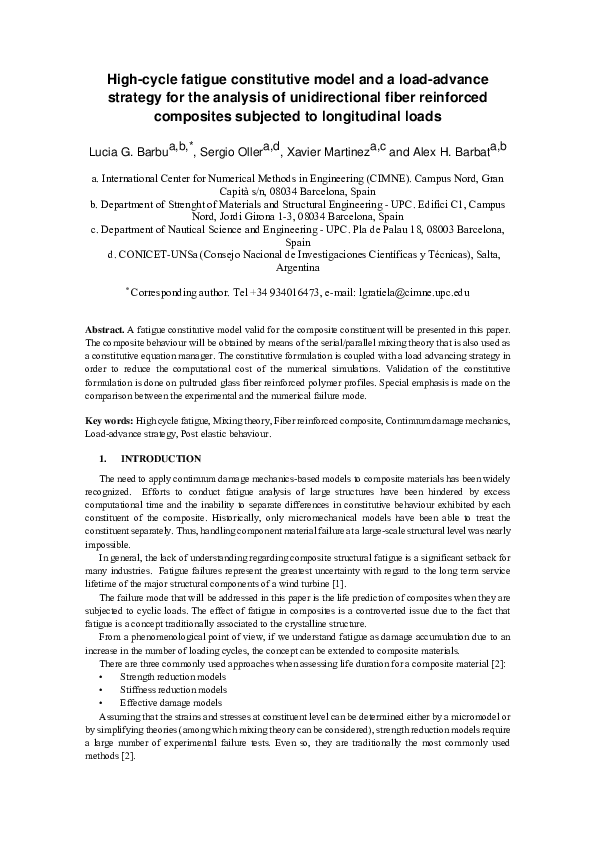 (PDF) High-cycle fatigue constitutive model and a load-advance strategy ...