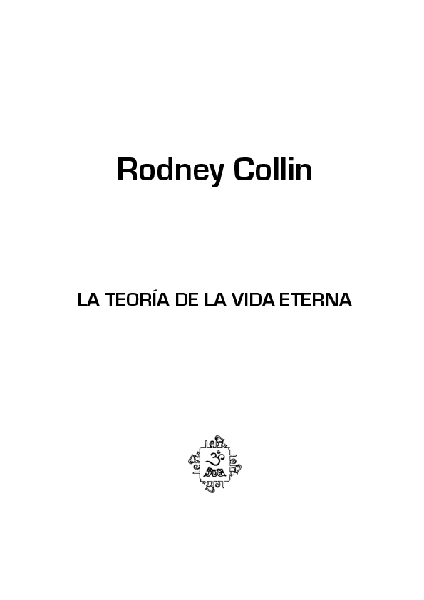 (PDF) La Teoria de la Vida Eterna