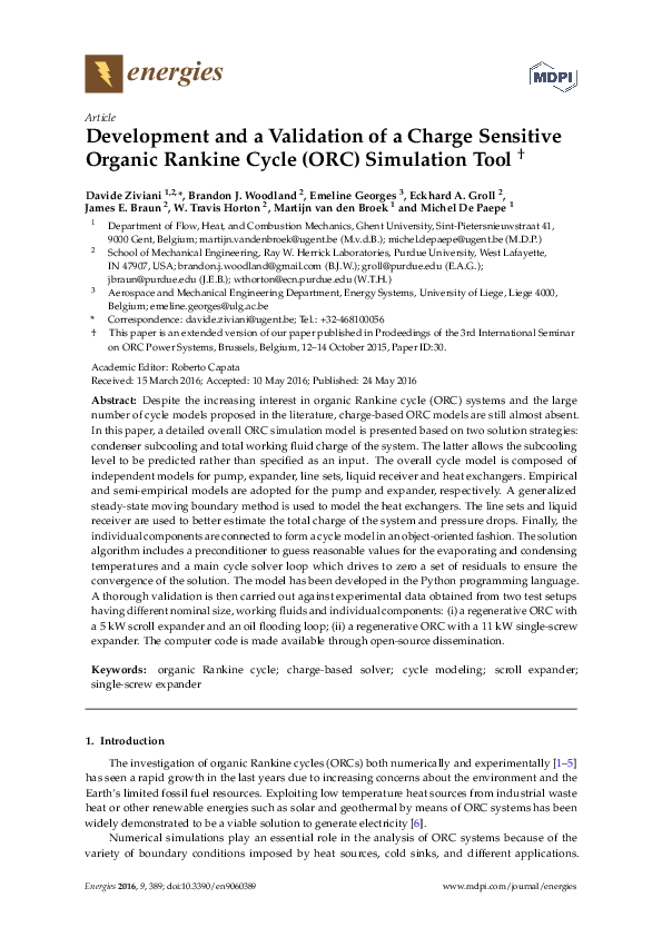 (PDF) Development and a Validation of a Charge Sensitive Organic ...