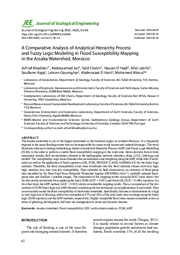 (PDF) A Comparative Analysis of Analytical Hierarchy Process and Fuzzy ...
