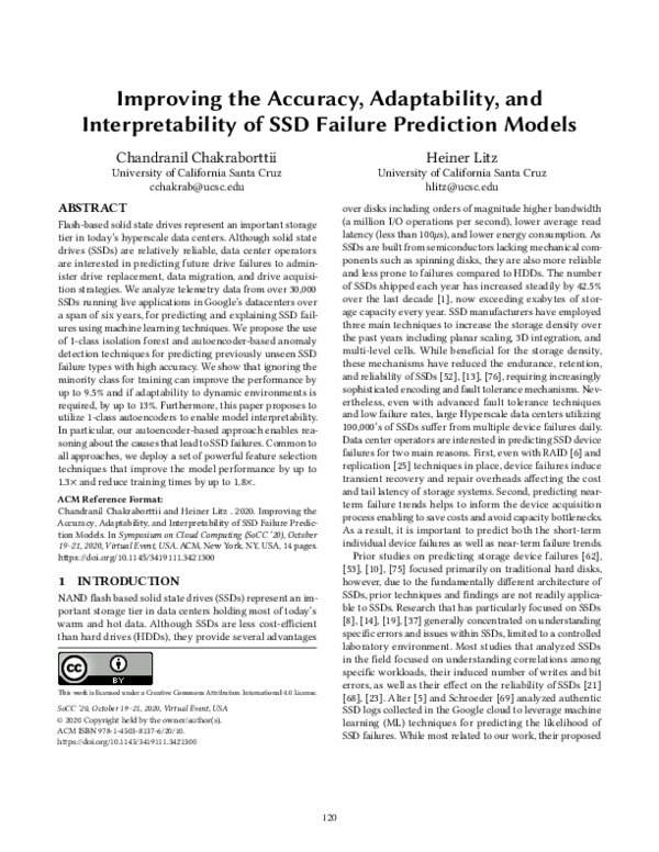 (PDF) Improving the accuracy, adaptability, and interpretability of SSD ...