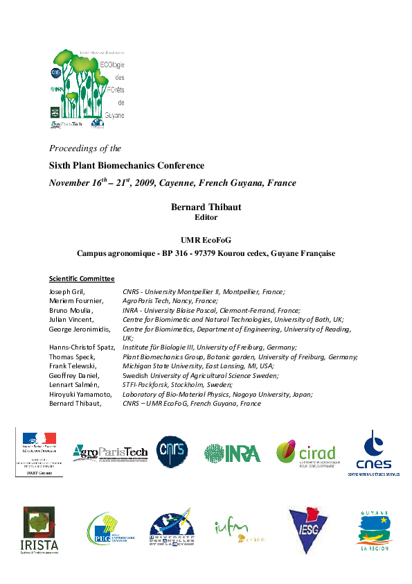 PDF) Campus agronomique-BP 316-97379 Kourou cedex, Guyane