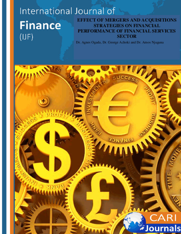 (PDF) Effect of Mergers and Acquisitions Strategies on Financial ...