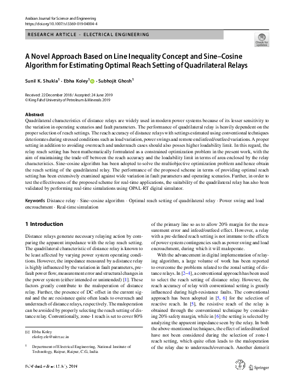 (PDF) A Novel Approach Based on Line Inequality Concept and Sine–Cosine ...