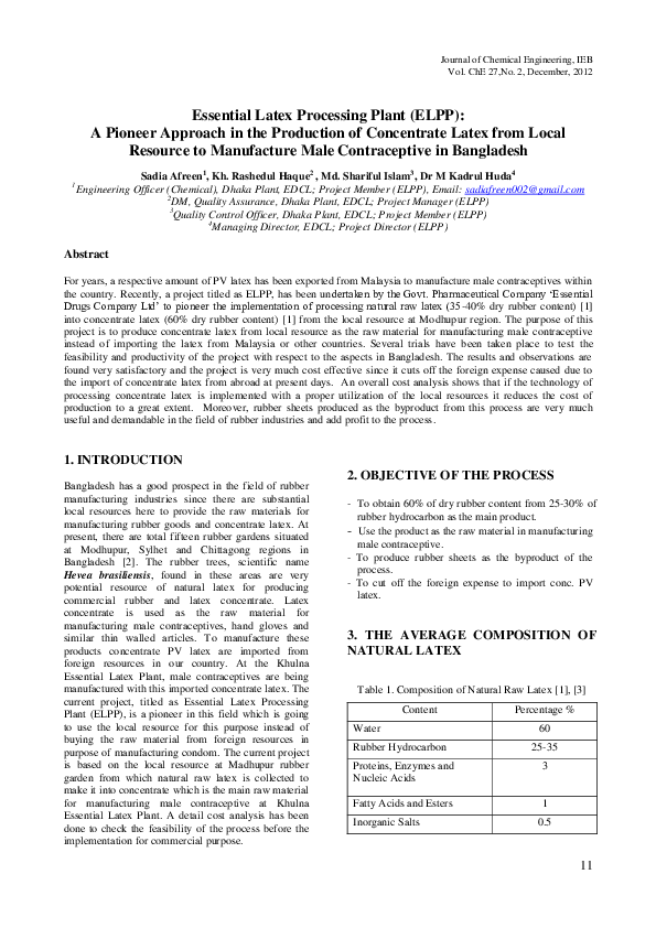 (PDF) Essential Latex Processing Plant (ELPP): A Pioneer Approach in ...