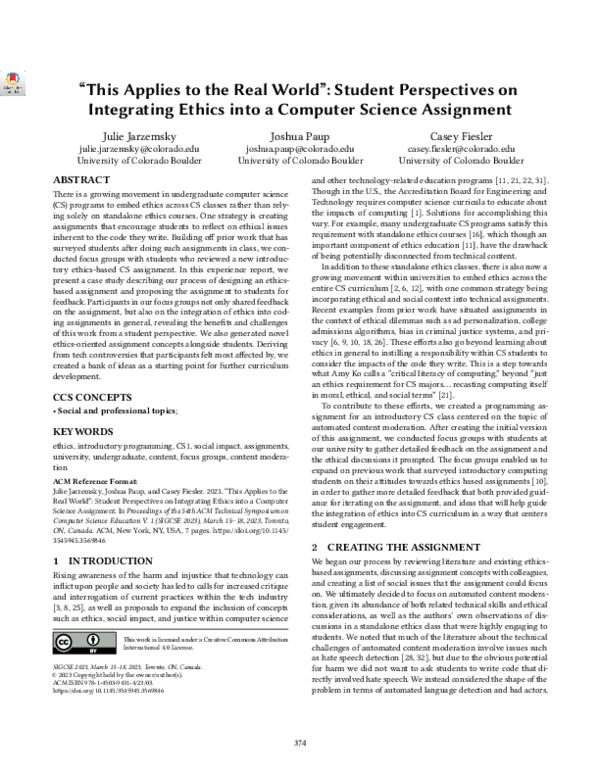 (PDF) This Applies to the Real World