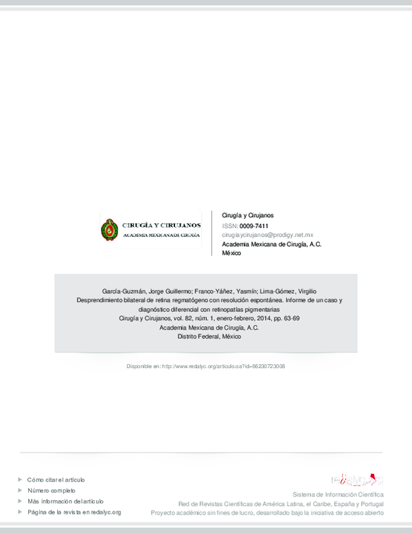 (PDF) [Bilateral spontaneously reattached rhegmatogenous retinal ...