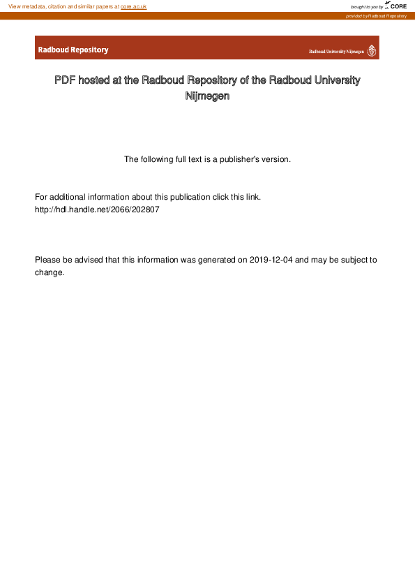 (PDF) Hoe gesprekken een participatieproces maken of breken: Een ...